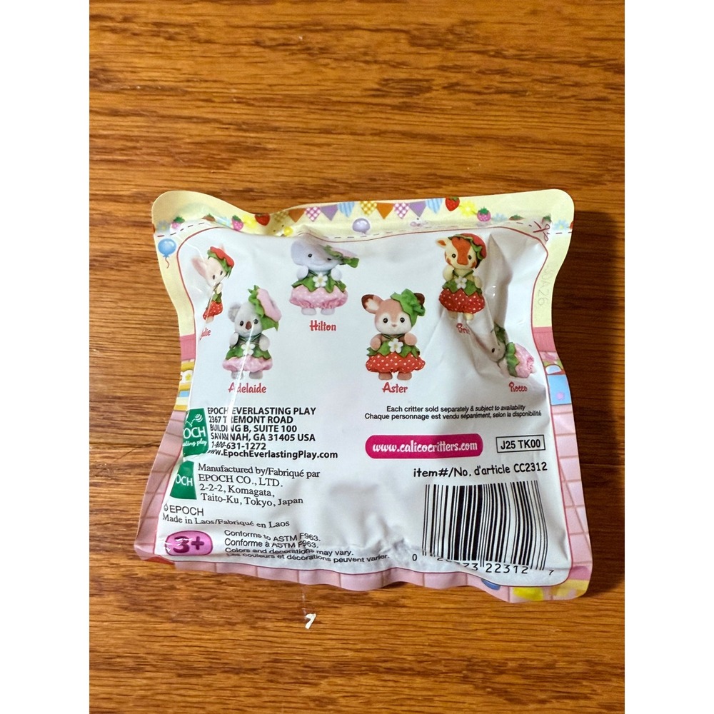 Lot of 7 Sylvanian Very Berry Babies Calico Critters Sealed Surprise Bag Random - Picture 3 of 3